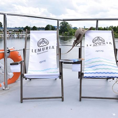 Lemuria Houseboat - Plywajacy Domek Na Wodzie Wroclaw Ngoại thất bức ảnh