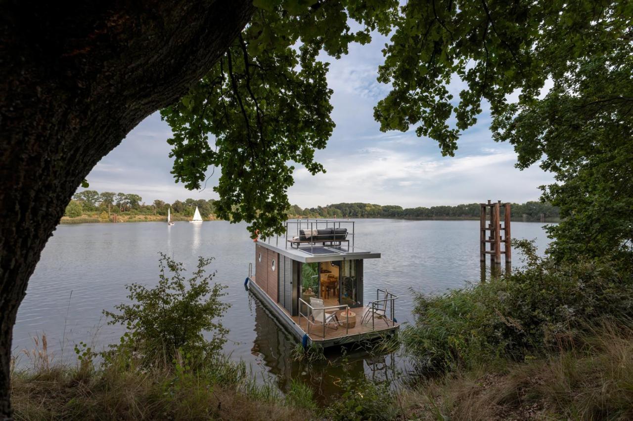 Lemuria Houseboat - Plywajacy Domek Na Wodzie Wroclaw Ngoại thất bức ảnh