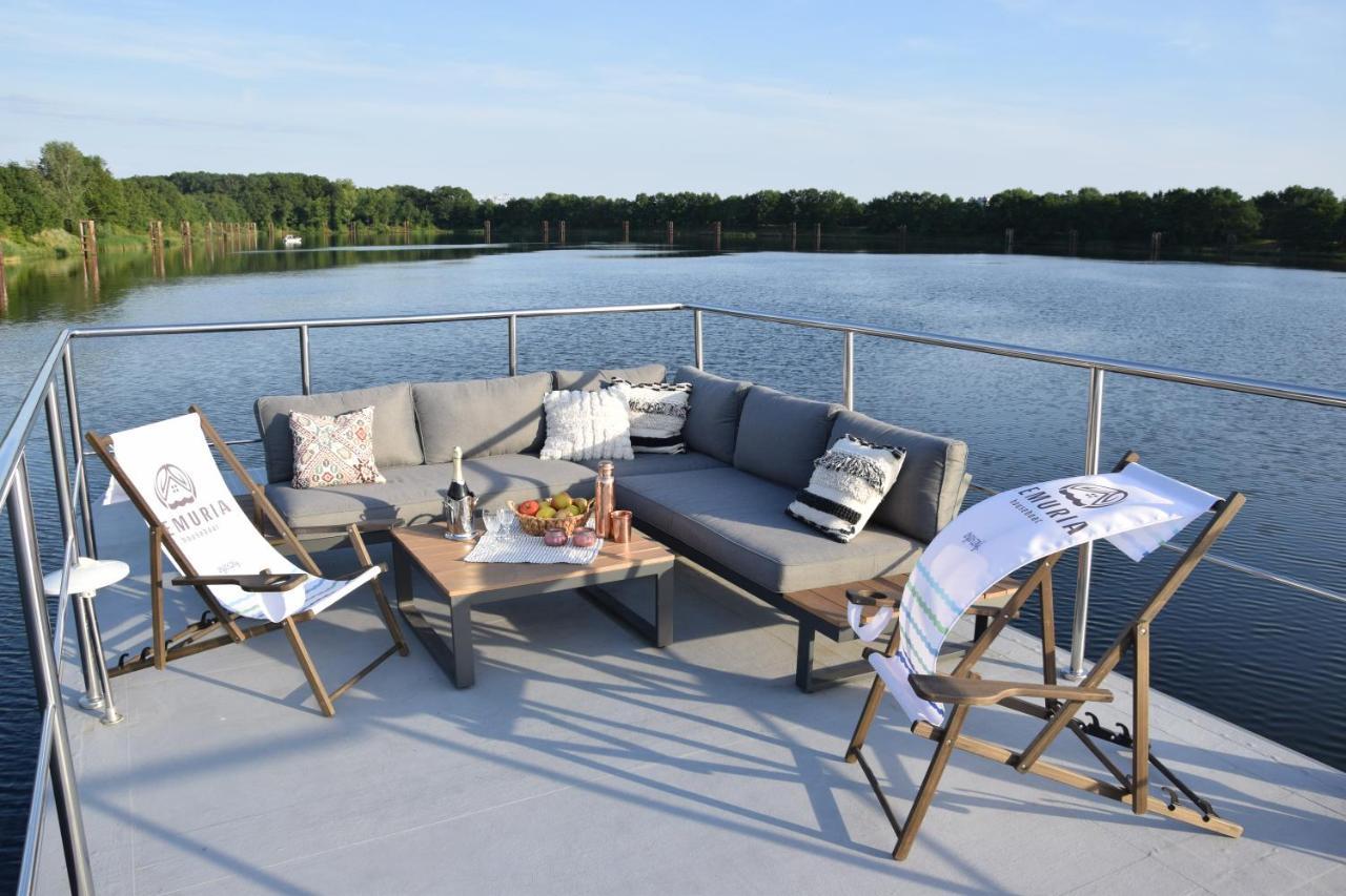 Lemuria Houseboat - Plywajacy Domek Na Wodzie Wroclaw Ngoại thất bức ảnh