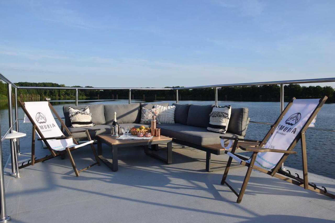 Lemuria Houseboat - Plywajacy Domek Na Wodzie Wroclaw Ngoại thất bức ảnh